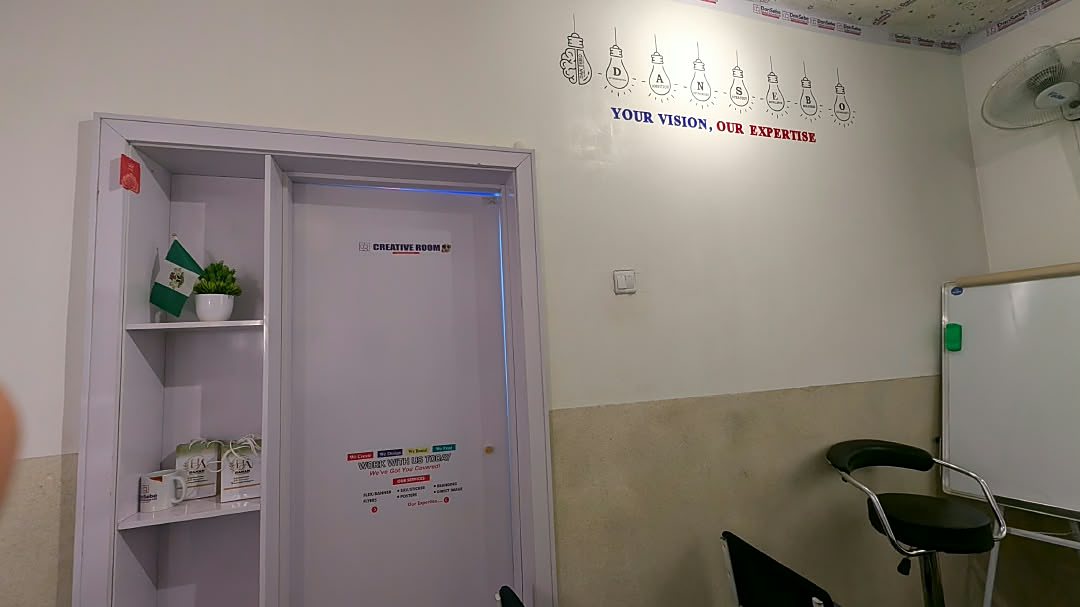 Entrance to the Creative Room